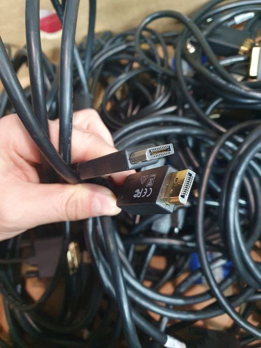 Кабель шнур Display Port to DVI-D оригінал