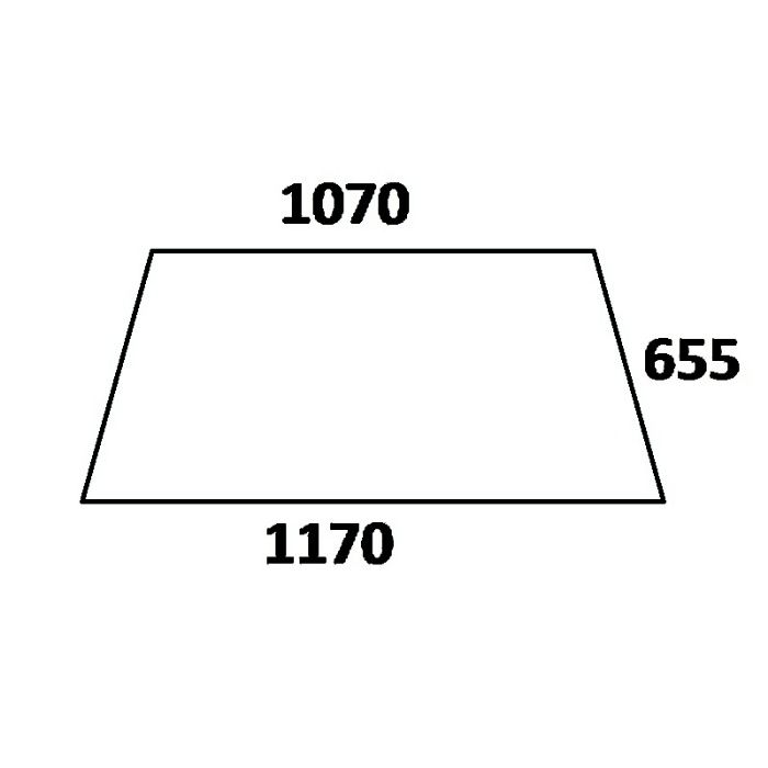 Szyba tylna ładowarka kołowa JCB 407 starsza ACX100