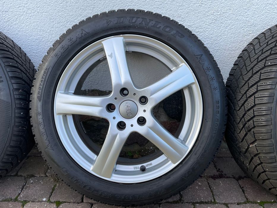 Koła Felgi Audi VW Seat Skoda Mercedes 5x112 zima 225/50/17