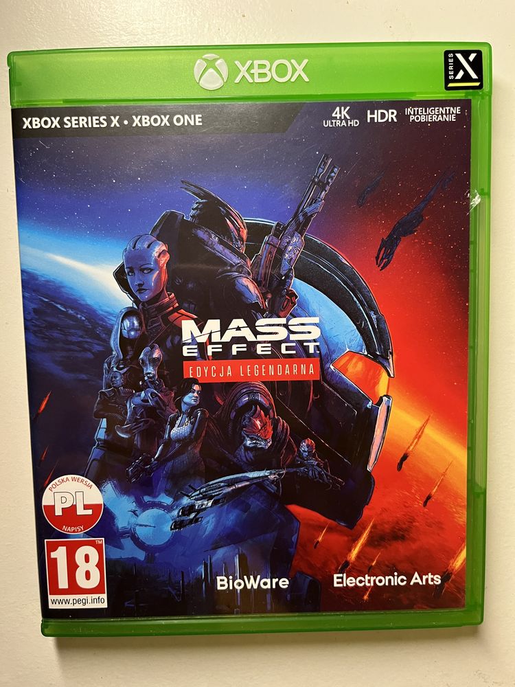 Mass Effect edycja LEGENDARNA-  2 płyty Xbox one Xbox series x