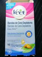 11 Bandas duplas cera fria p/ face VEET