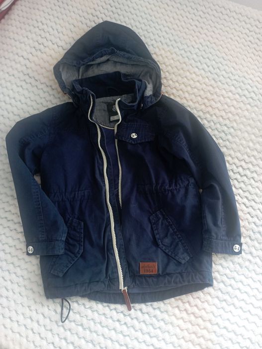 Kurtka chłopięca parka 110/116