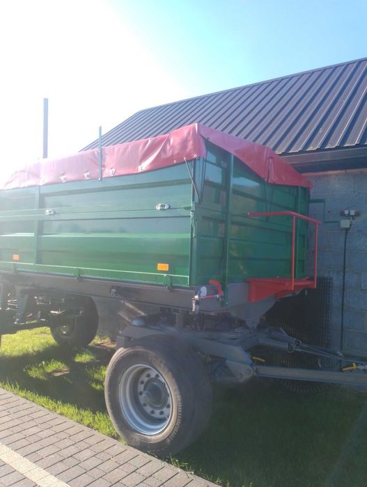 Przyczepa ciężarowo - rolnicza IFA 8 ton, wywrotka