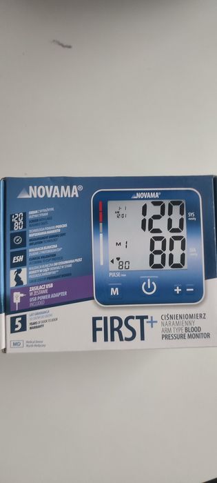 Novama first+ nowy ciśnieniomierz