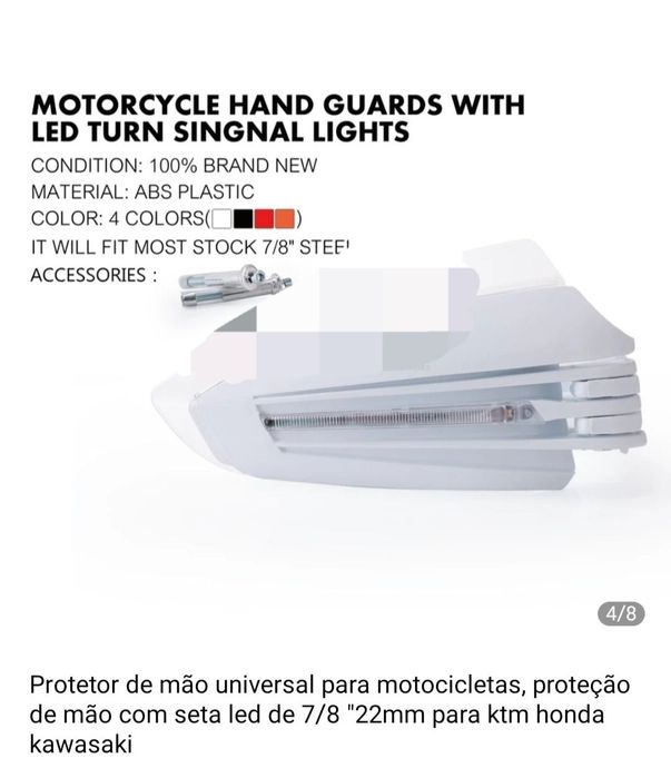 Protetor de maos mota