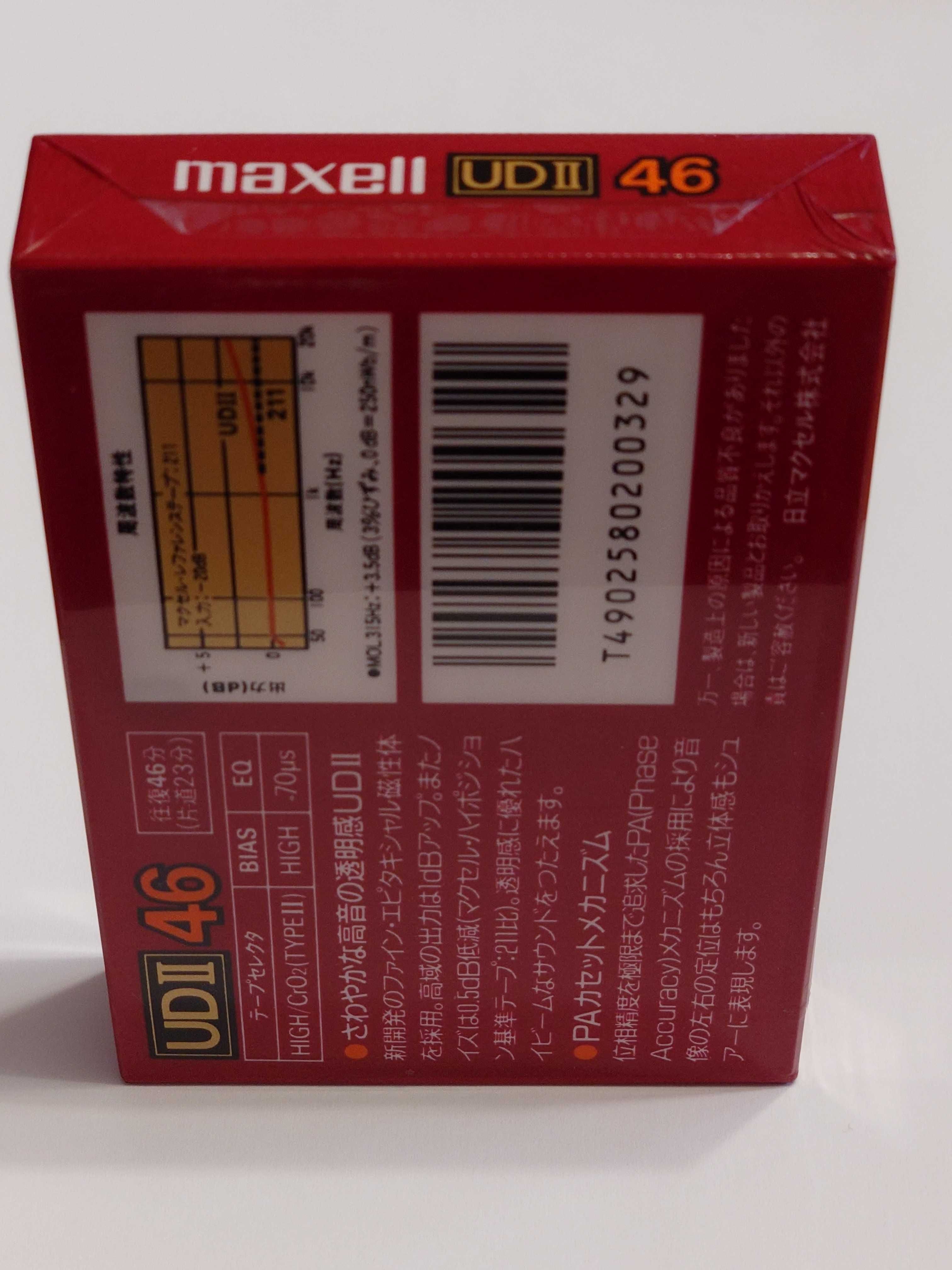 Maxell UDII 46 model na lata 1985/1987 na rynek Japoński