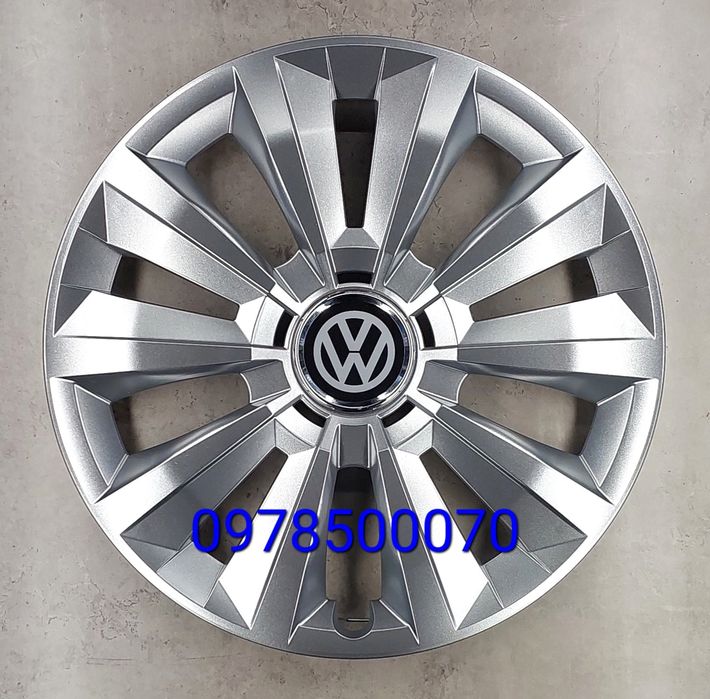 Ковпаки Фольксваген R15 Volkswagen Polo Fox T-Roc Passat Golf Jetta