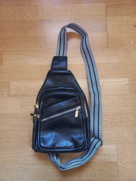 Шкіряна сумка на плече Virginia Conti