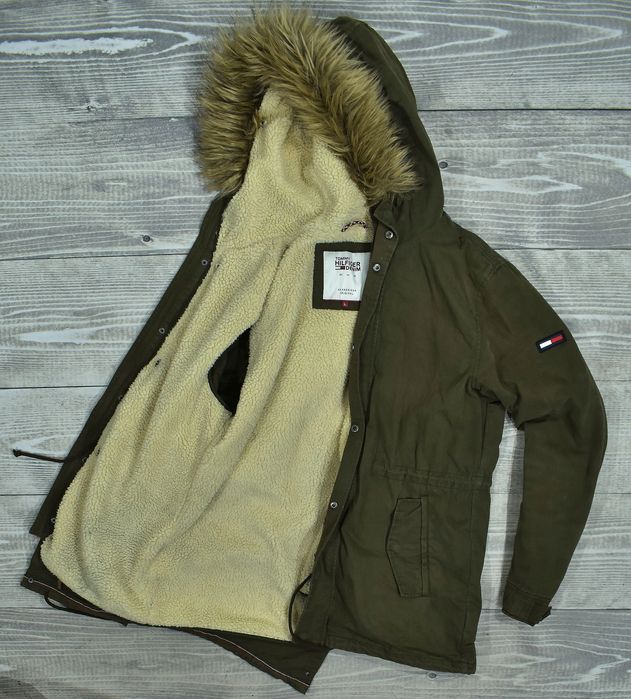 Tommy Hilfiger Parka + Bezrękawnik Lined Zimowa Kurtka Męska L