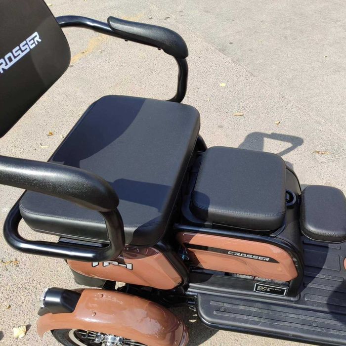 СУПЕР ХІТ‼️ Електро скутер FADA N9 мопед моторолер Crosser CR9 Сірий