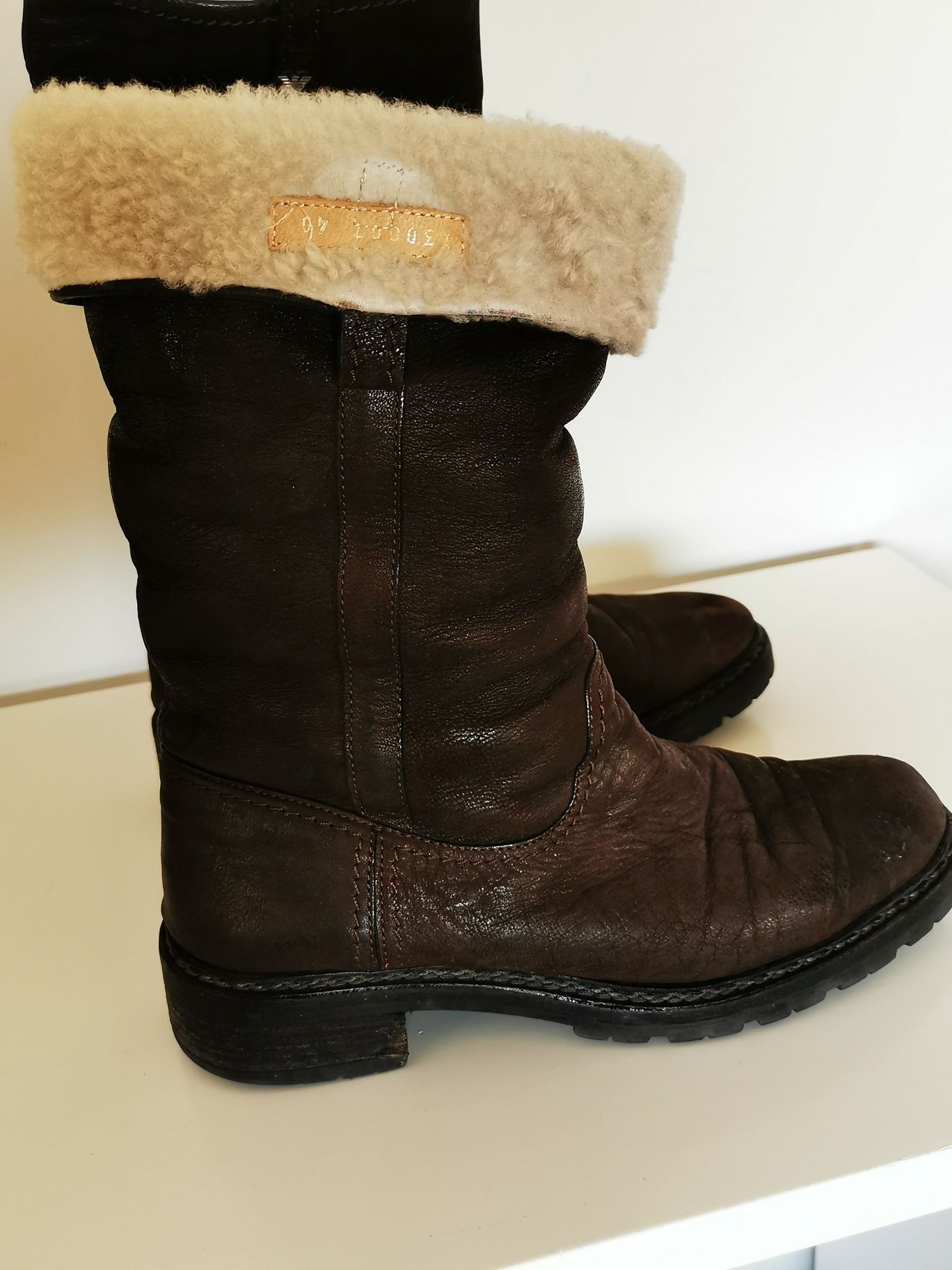 Botas Armani em muito bom estado