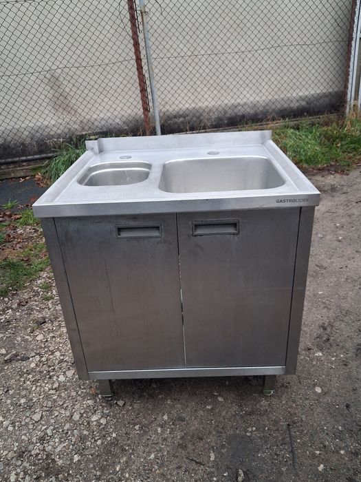 Zlewozmywak z kwasówki  80 cm z szafką