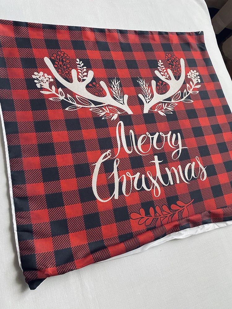 Poszewka na poduszkę Świąteczna, Merry Christmas