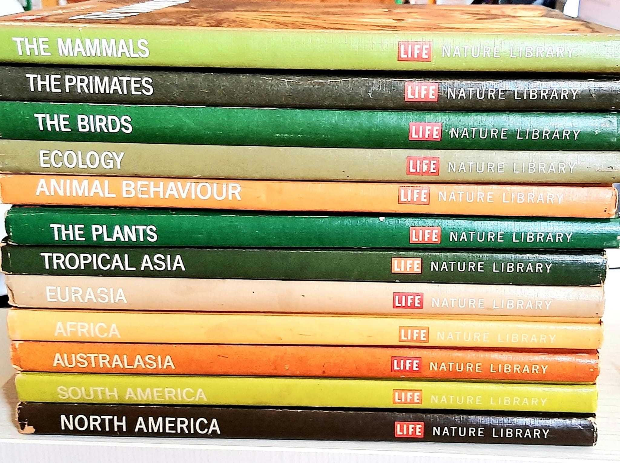 12 livros da revista Time Life Nature Library