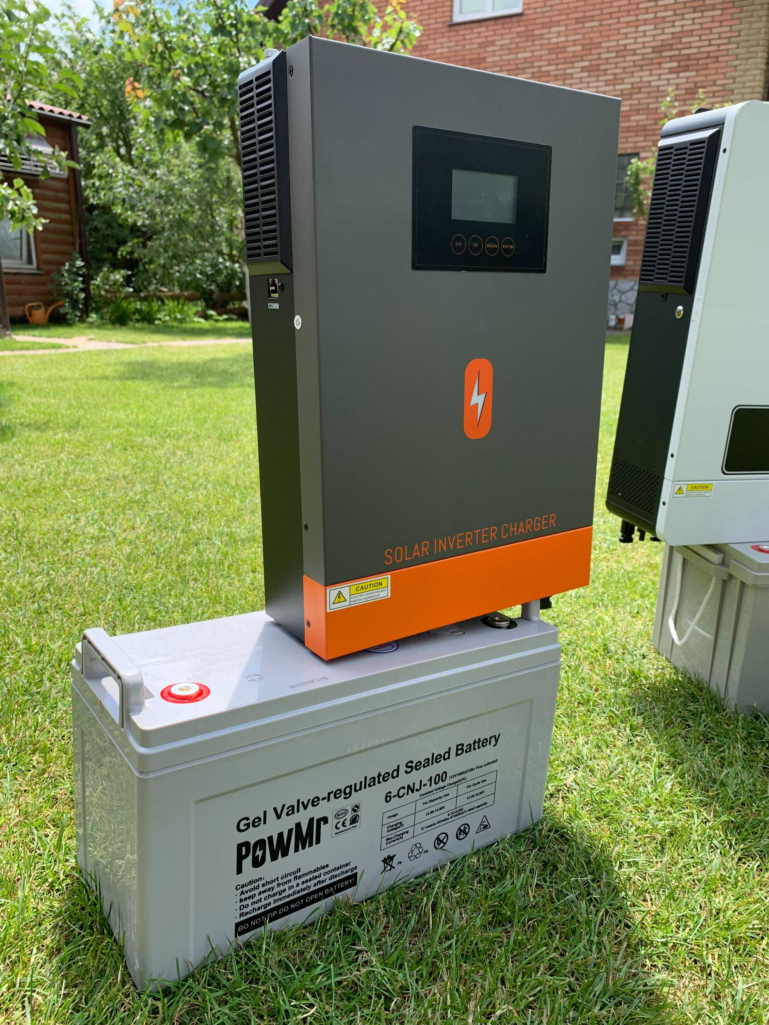 В НАЯВНОСТІ Гибридный инвертор PowMr 6,2kw 10.2kw Гібридний інвертор