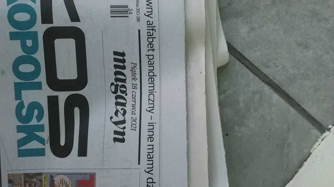 Stare gazety Głos Wielkopolski i Nasz Dziennik