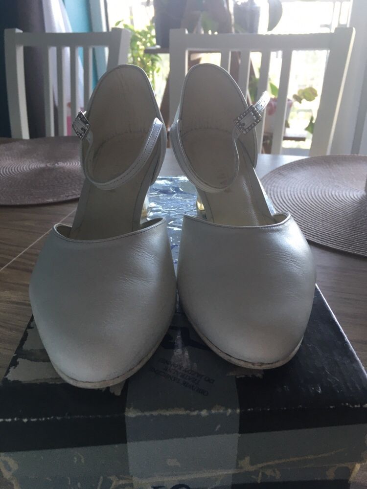 Buty ślubne, taneczne r. 37 | bdb