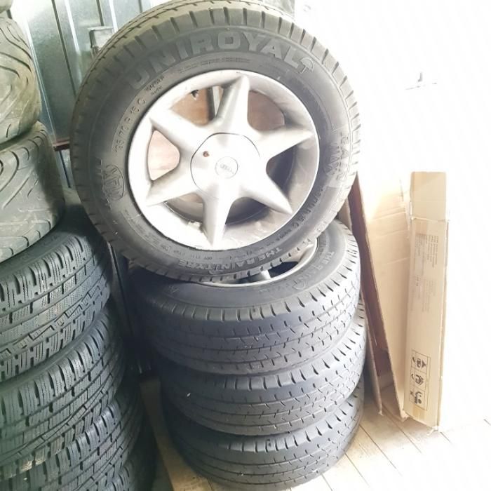 Alufelgi Felgi aluminiowe koła opony 195/70/15C 5x112 VW T4, T5