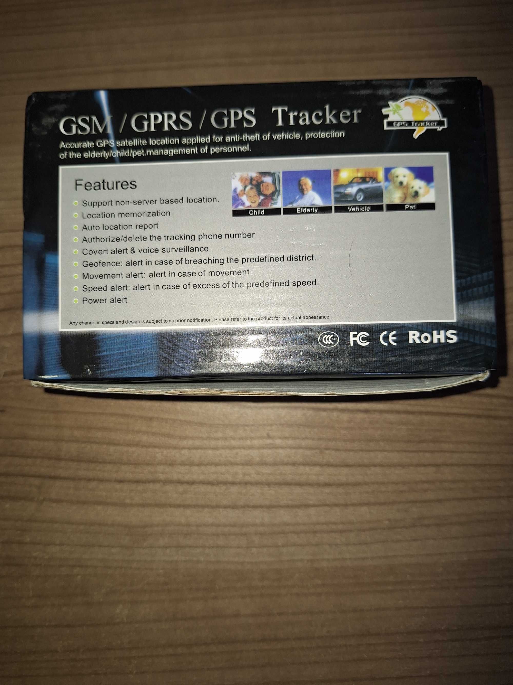 GPS Tracker - lokalizator GSM