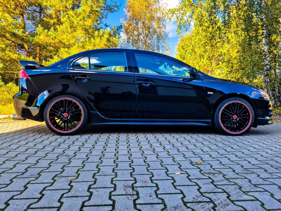 Mitsubishi Lancer 1.8 143KM # Sedan # Borbet # Wydech Sport # Suboofer # Pierwszy lakier