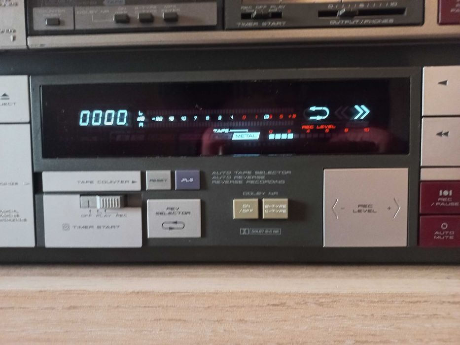 Magnetofony kasetowe Akai Sony