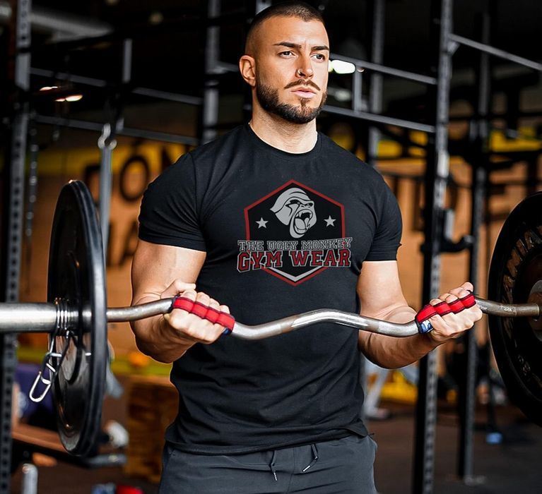 Rękawiczki na Siłownię UGLY MONKEY Antypoślizgowe Higieniczne Unisex M