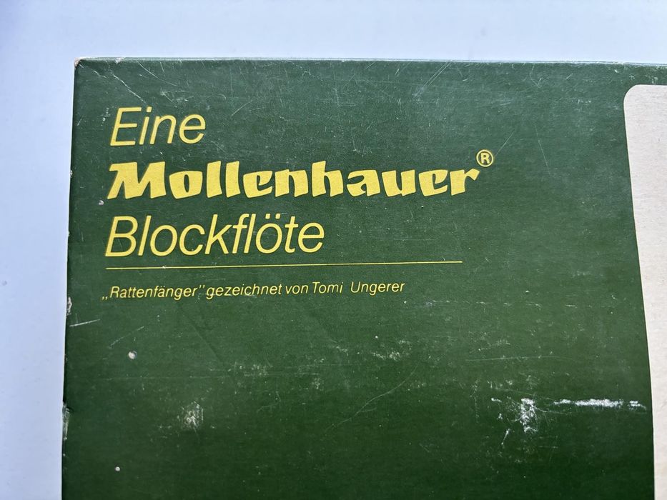 Eine MOLLENHAUER Blockflöte. Німецька флейта