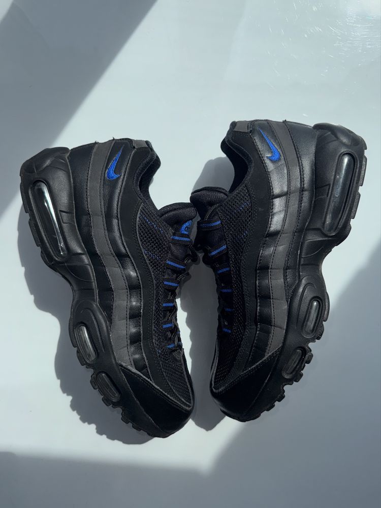 Кроссовки Nike Air Max 95 Black Hyper Cobalt