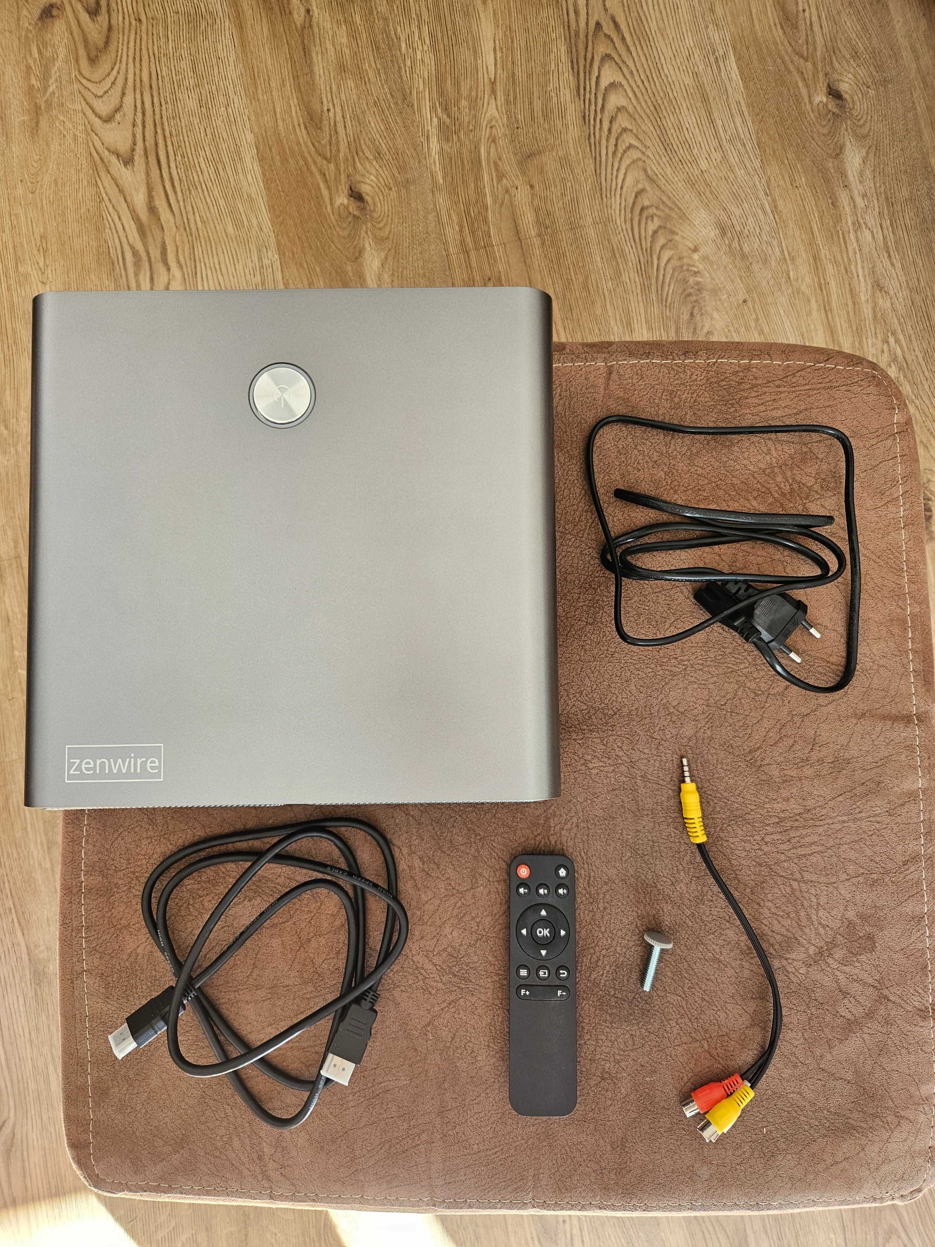 Projektor Zenwire X5 Full HD 4K WiFi Android Bluetooth LED