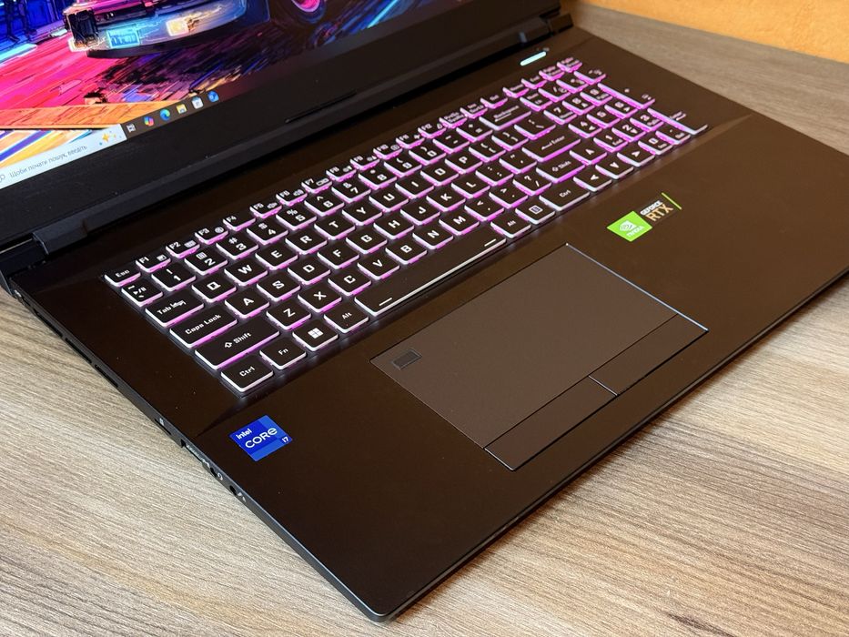 Потужний ігровий ноутбук (i7/1TB SSD/32DDR4/RTX 3080 16GB/144hz 17.3)