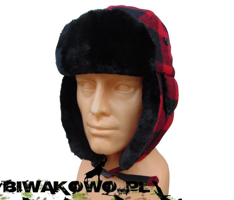 czapka uszatka kanadyjska FOX Outdoor XL