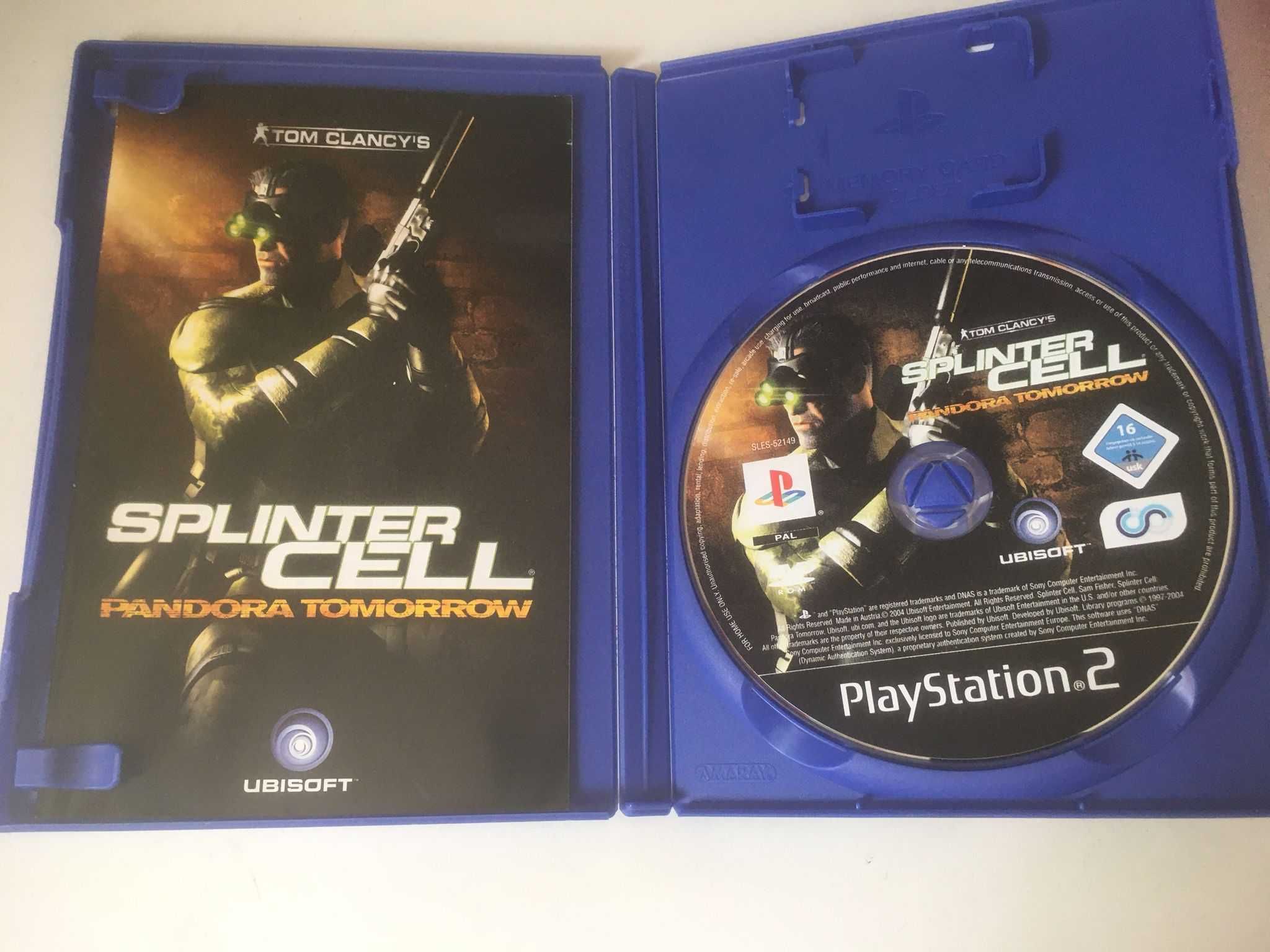 PS2 - Tom Clancy's Splinter Cell Pandora Tomorrow