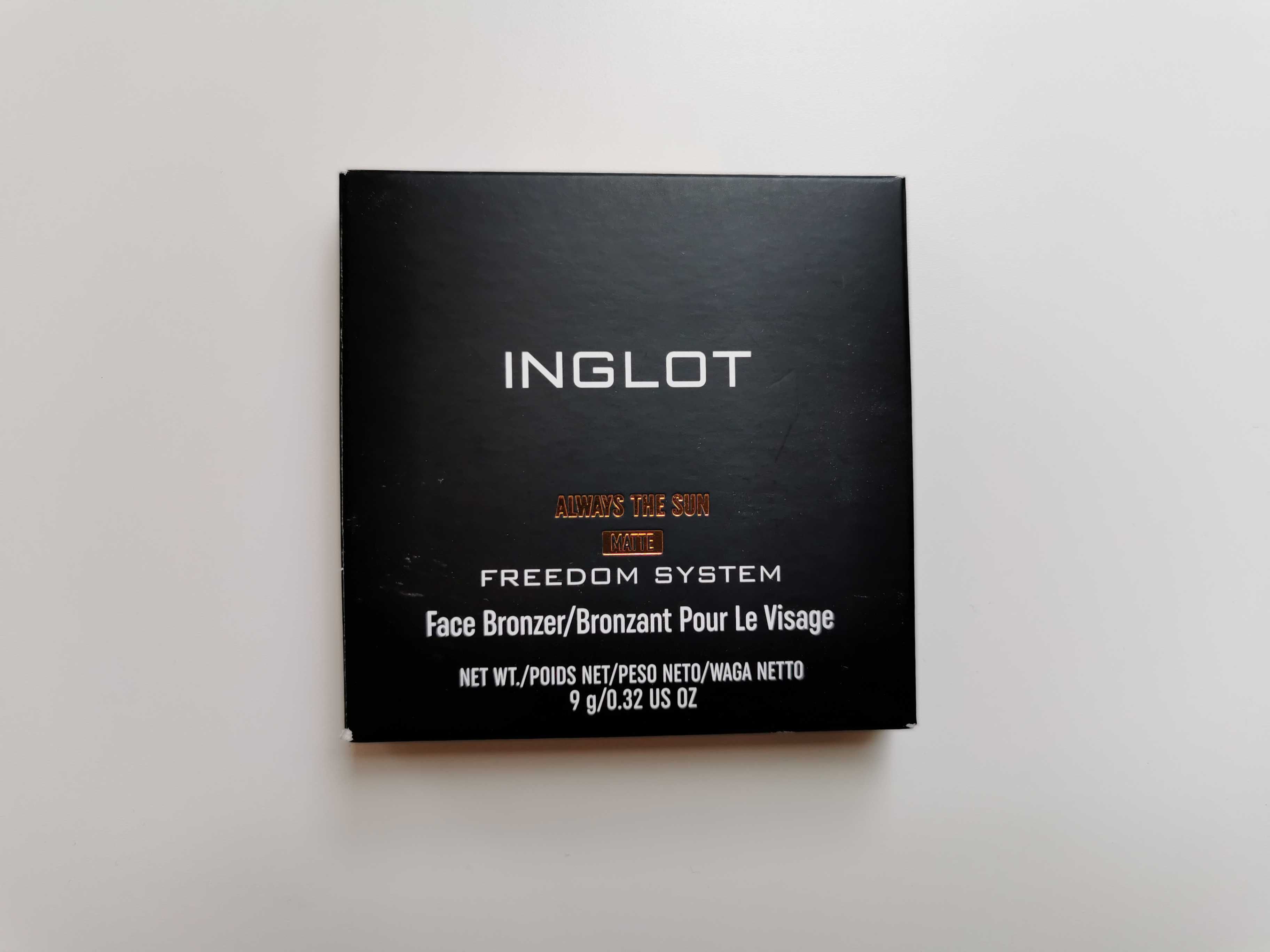 Bronzer do twarzy Inglot Always the Sun Matte Freedom System 601