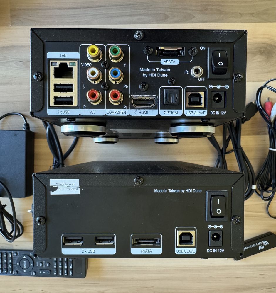 Zestaw Dune HD: D1 + dysk 3 TB WD RED + WIFI + HE komplet multimedialn