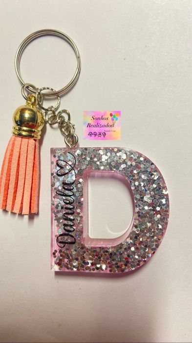 Porta chaves em resina