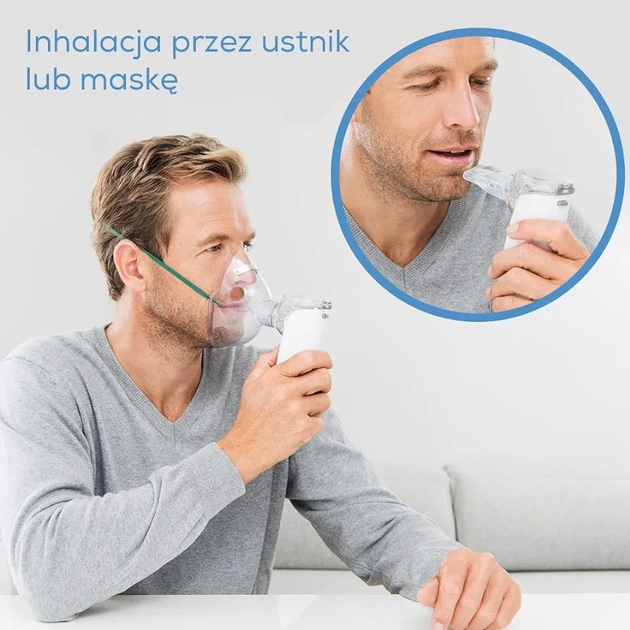 Beurer IH 55 inhalator, inhalator z technologią membrany drgania, prze