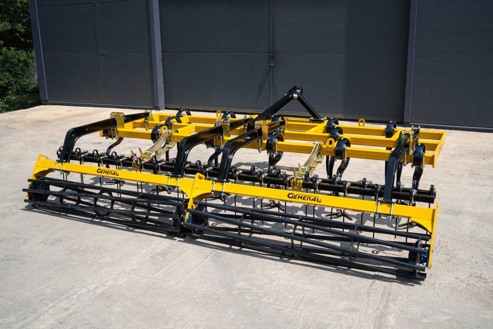 Культиватор GENERAL КНС 3.5| Навісний 3-рядний |S-подібна стійка 70×12