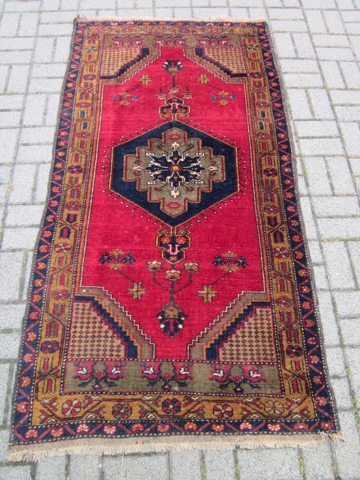 dywan wełniany ręcznie tkany antyk Iran