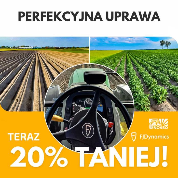 Nawigacja Rolnicza FJDynamics AT2 lub AT2 MAX- z HOMOLOGACJĄ RTK2.5 cm