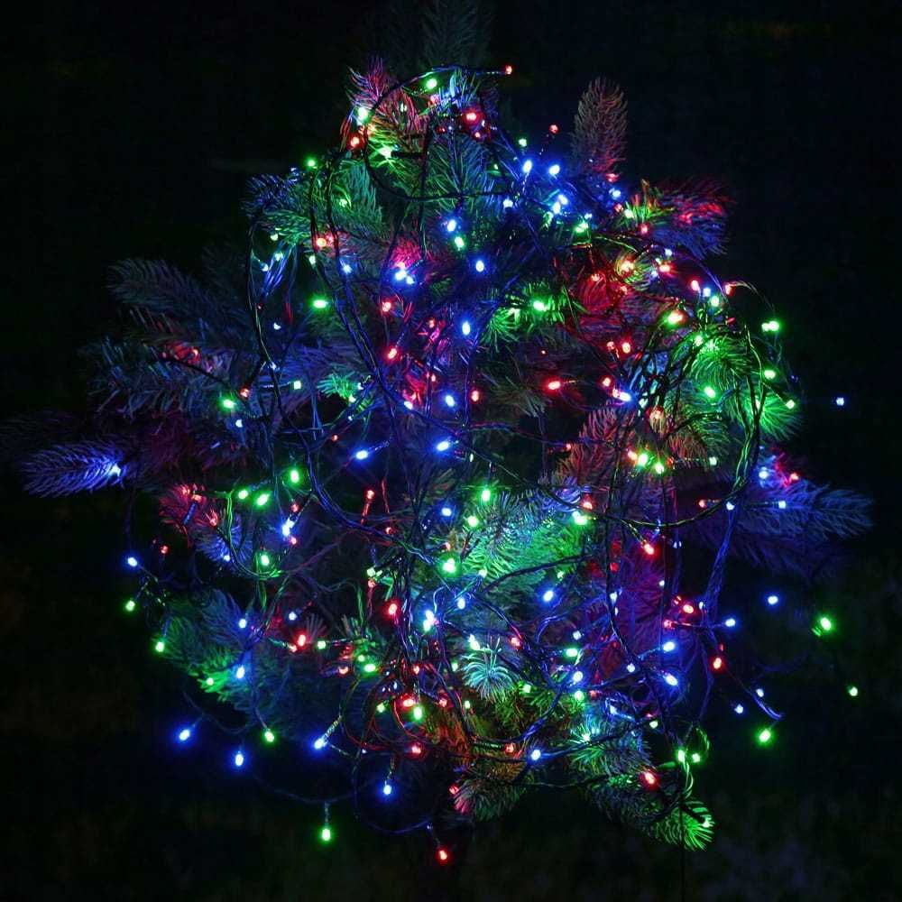 Lampki choinkowe 240 led multikolor / ZEW 20M