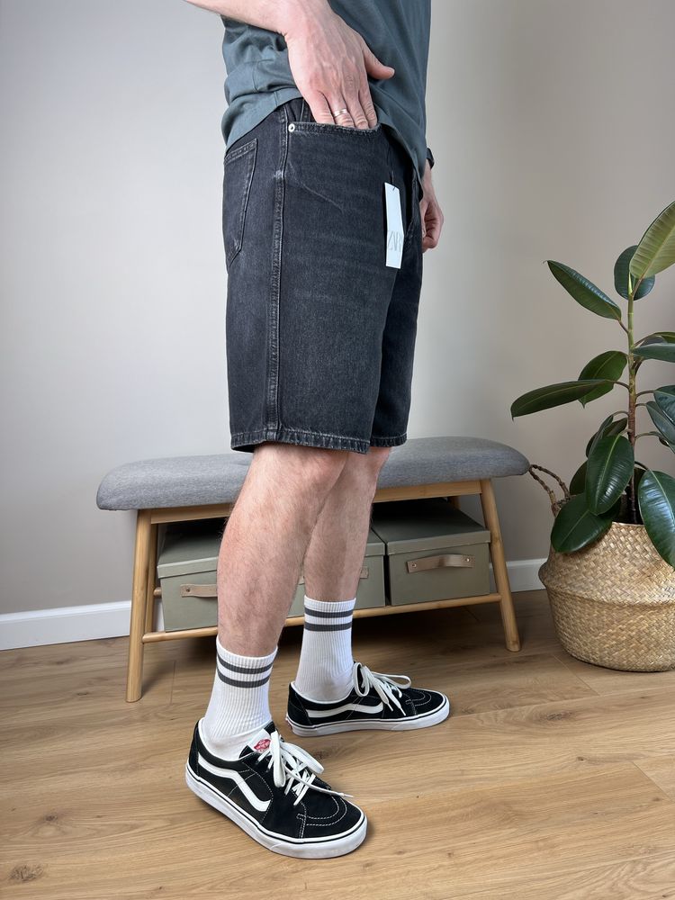 New !Чоловічі  Шорти ZARA Straight Fit