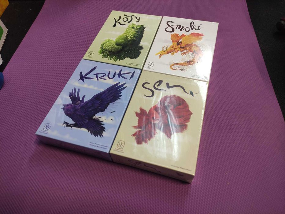 Gry Gra Nasza Księgarnia Smoki Koty Sen Kruki