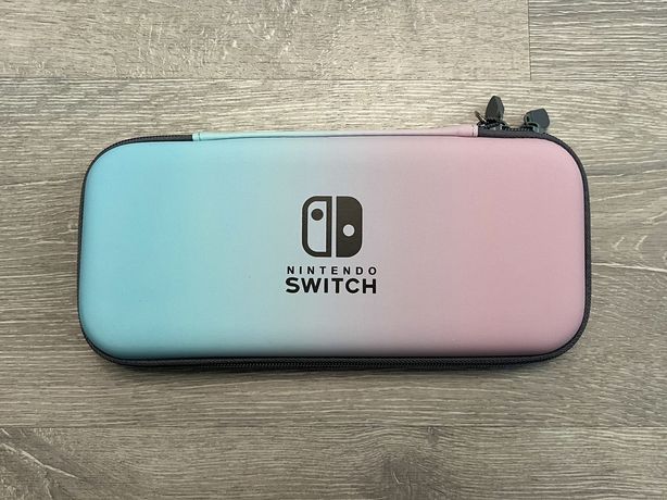 Чехол Nintendo Switch/Switch OLED + Защ. стекло + Накладки на стики