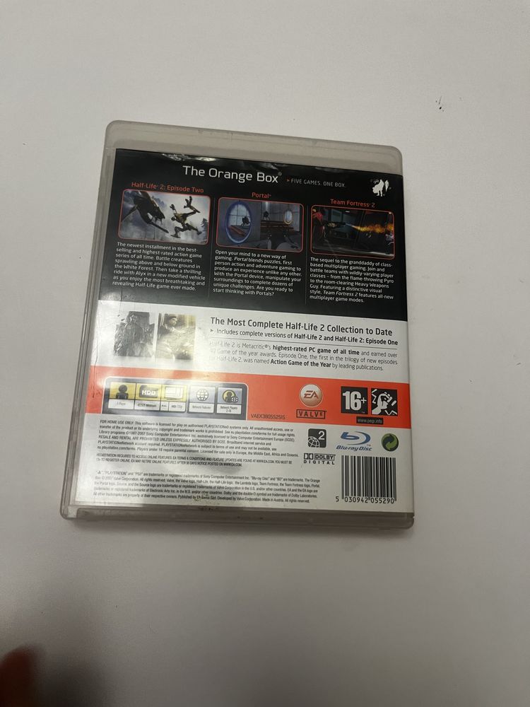 Gra the orange box na konsole ps 3 stan idealny