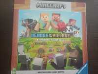 Minecraft Heros of the village gra planszowa