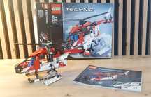 lego technic 42092 samolot helikopter ratunkowy