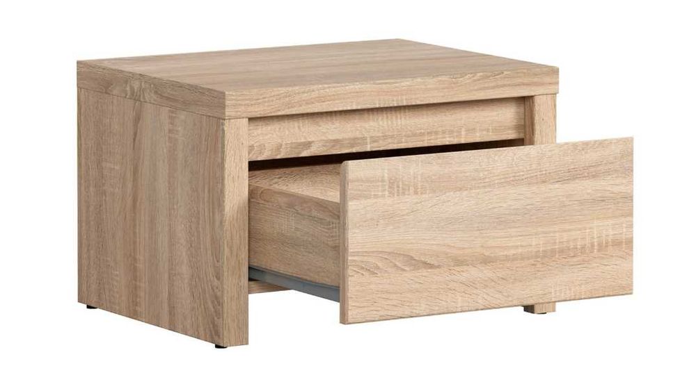 Szafka nocna BRW Kaspian z szufladą dąb sonoma