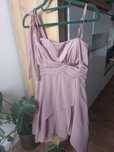 Elegancka sukienka brudny róż M