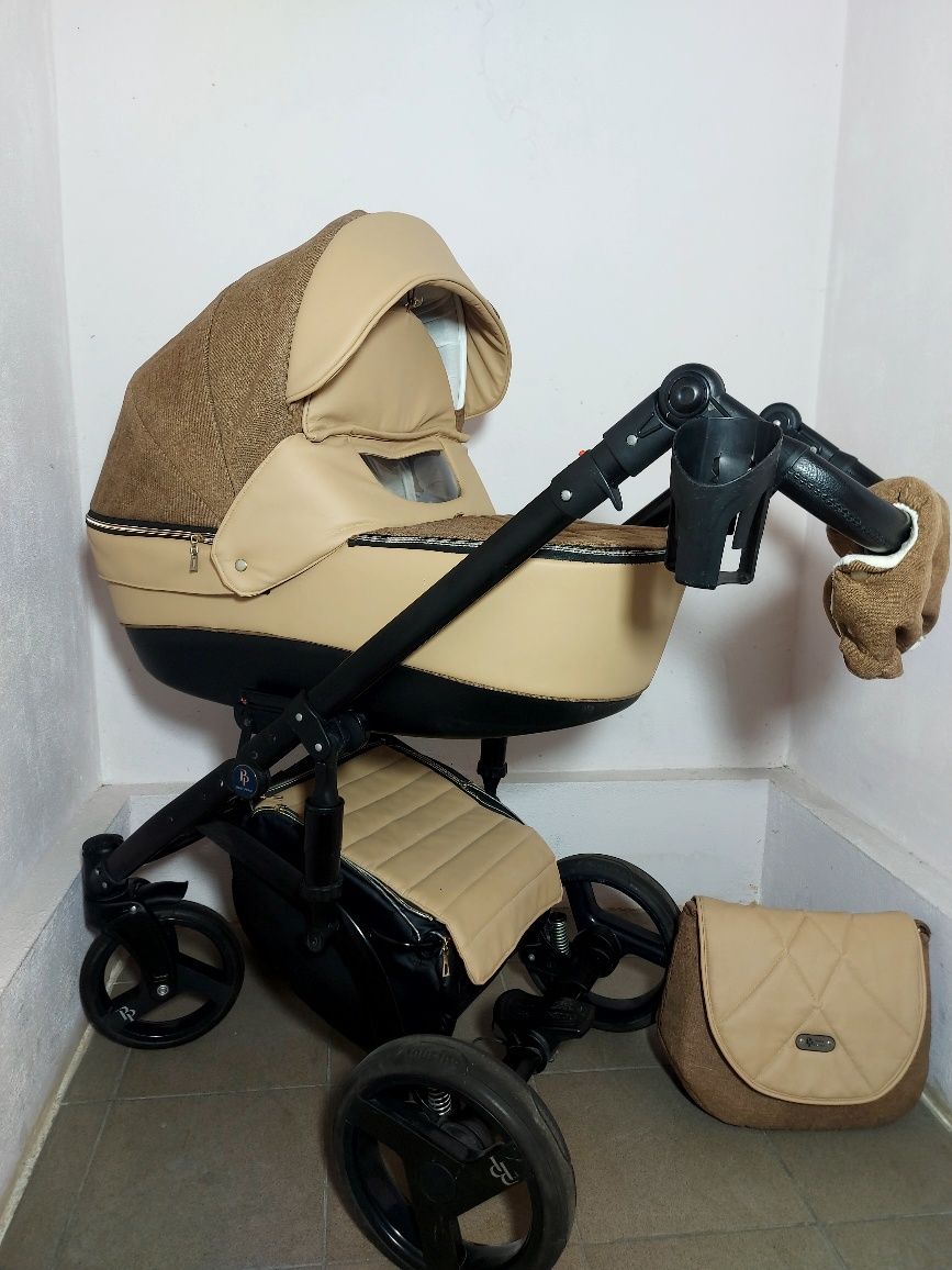 Коляска 2/1 BEBY PRAIM bellinnі м'яка амортизація ШОУРУМ