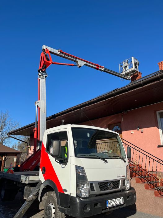 Wynajem, podnośnik koszowy, zwyżka